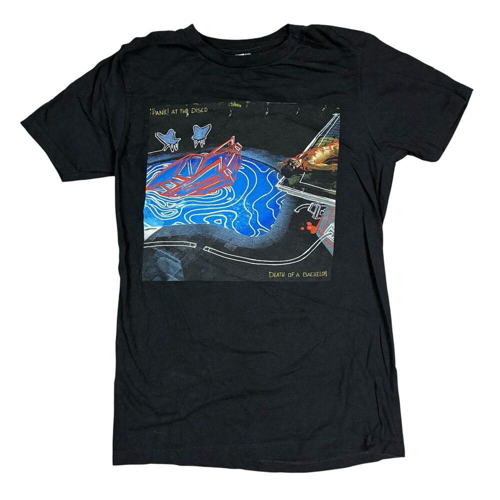 Panic! At The Disco t-shirt Men's SMALL short sleeve Death Of A Bachelor Pacific